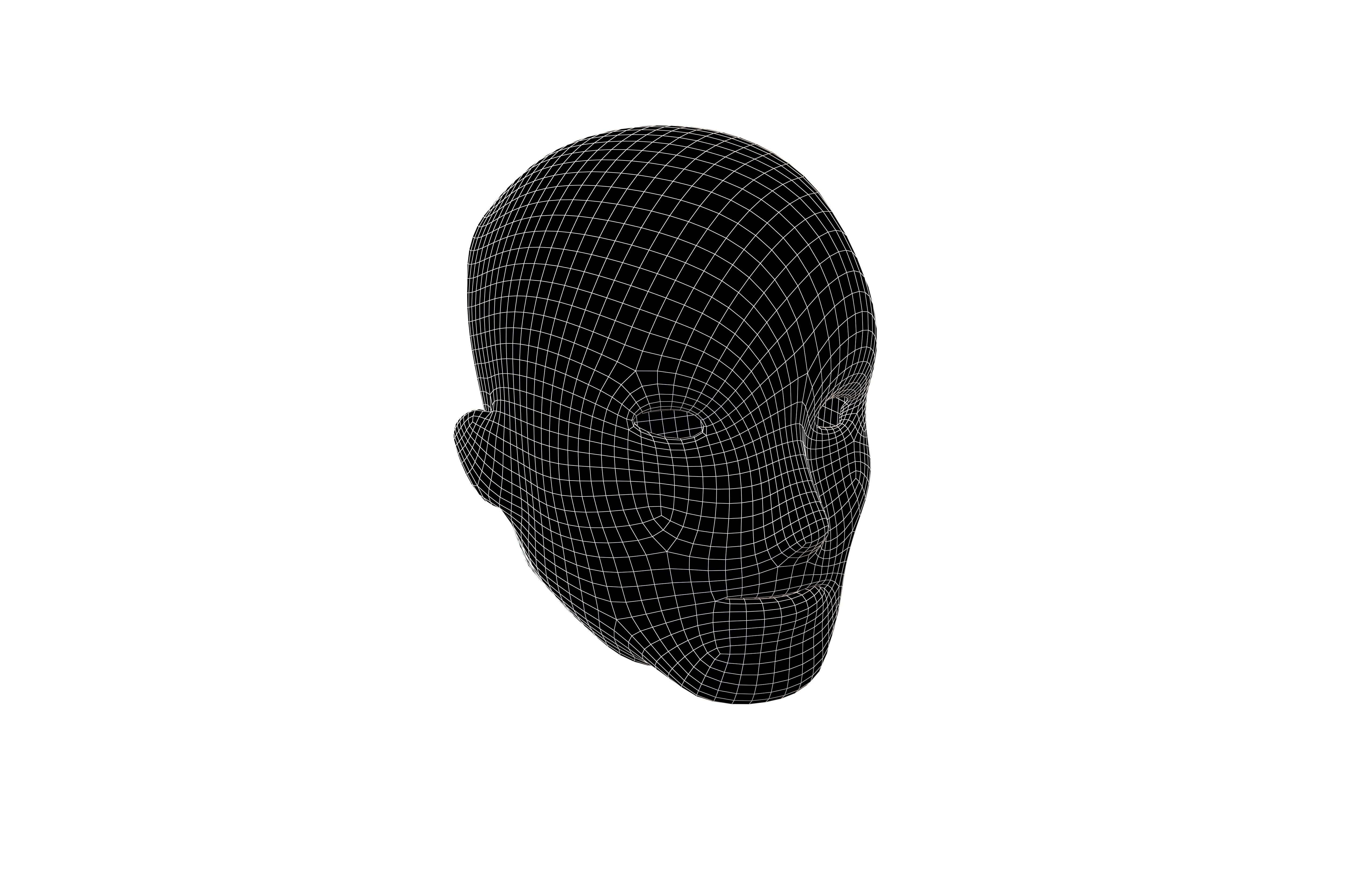 3D model Human Skin Mask v1 001 VR / AR / low-poly | CGTrader
