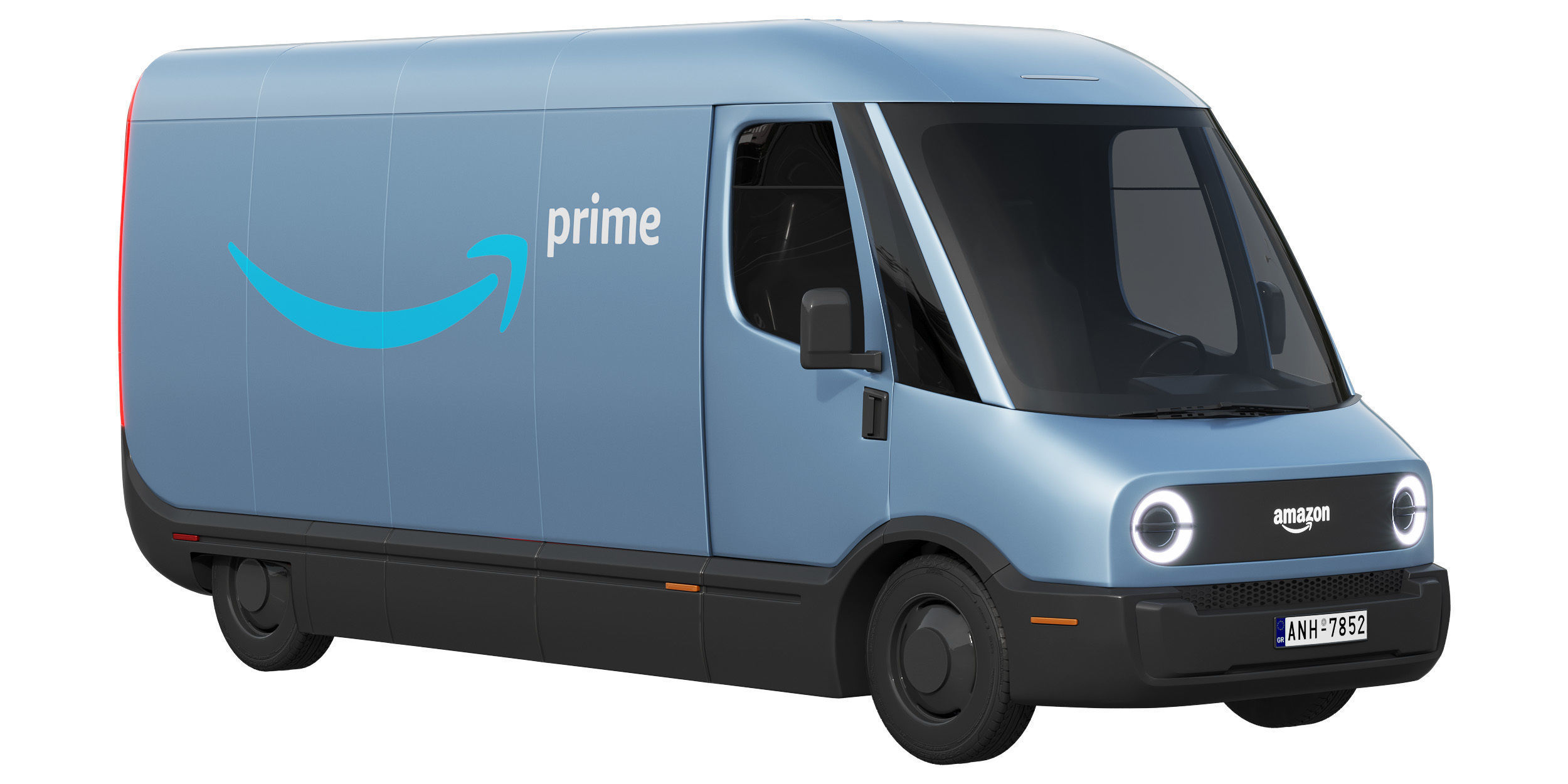 Amazon Electric Delivery Van 3D model | CGTrader