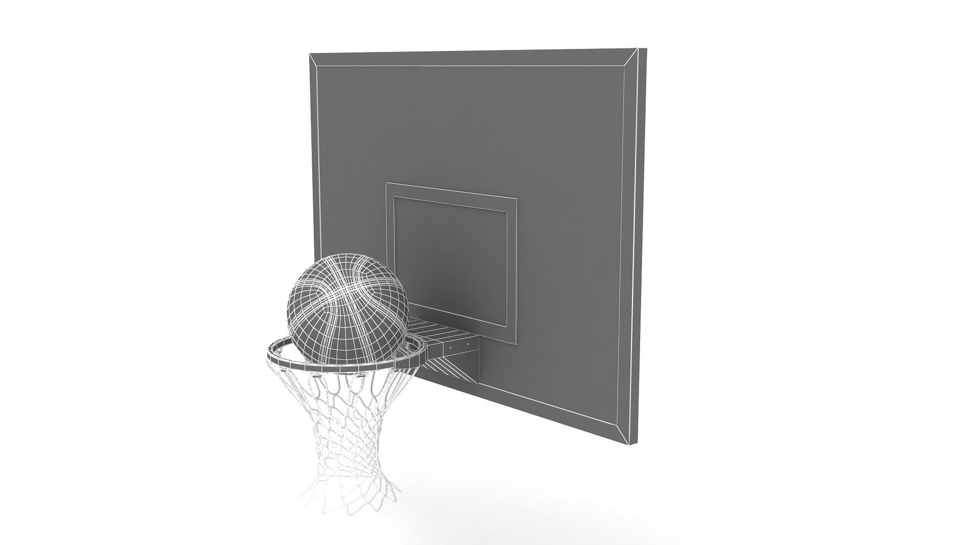 Basketball Rim Collection with Spalding Basketball 3D model CGTrader