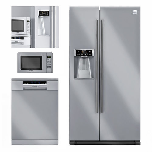 Daewoo Appliance Vol 01 3D model CGTrader