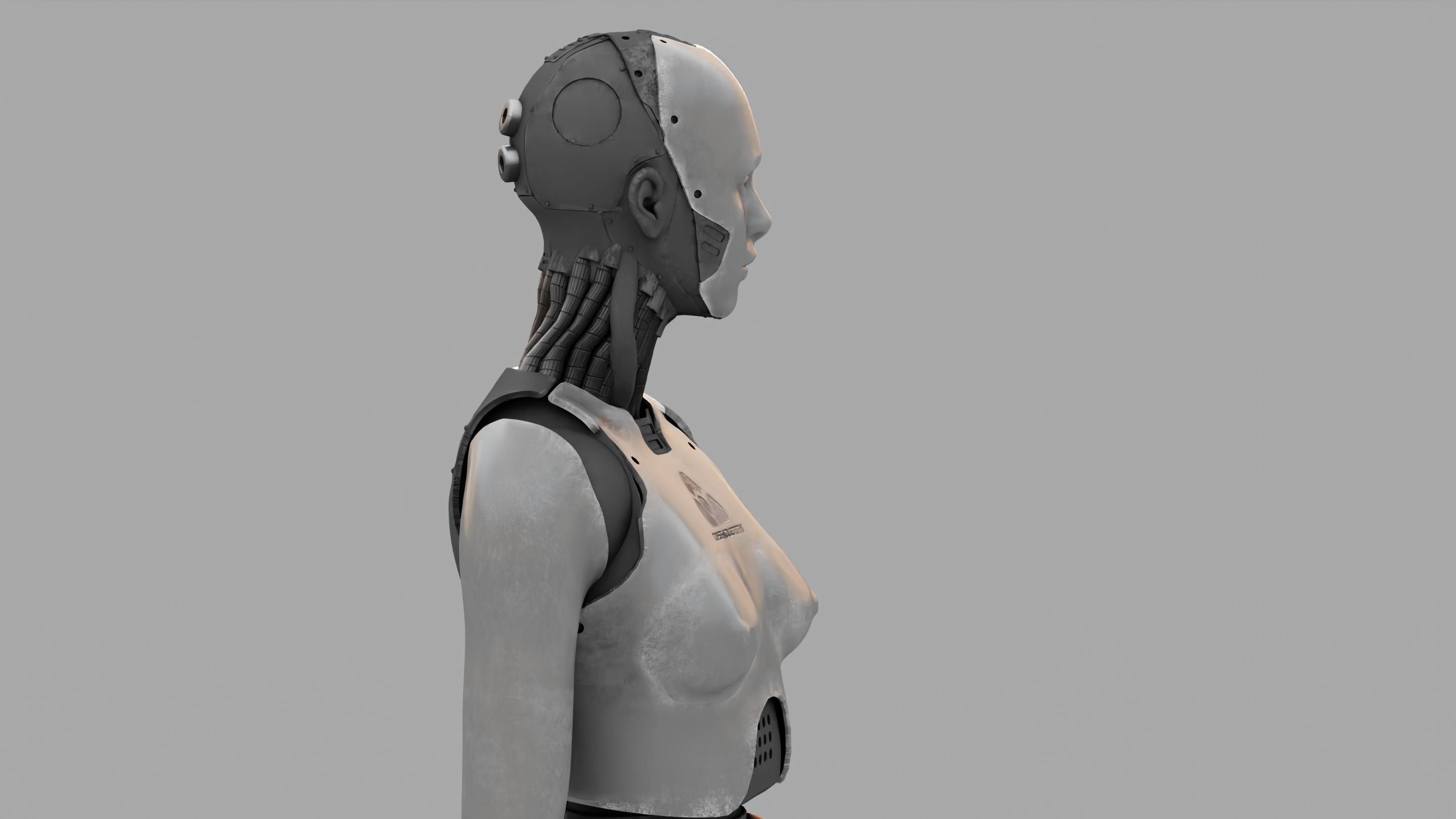 HUMANOID M2000 rigged character 3D model rigged | CGTrader