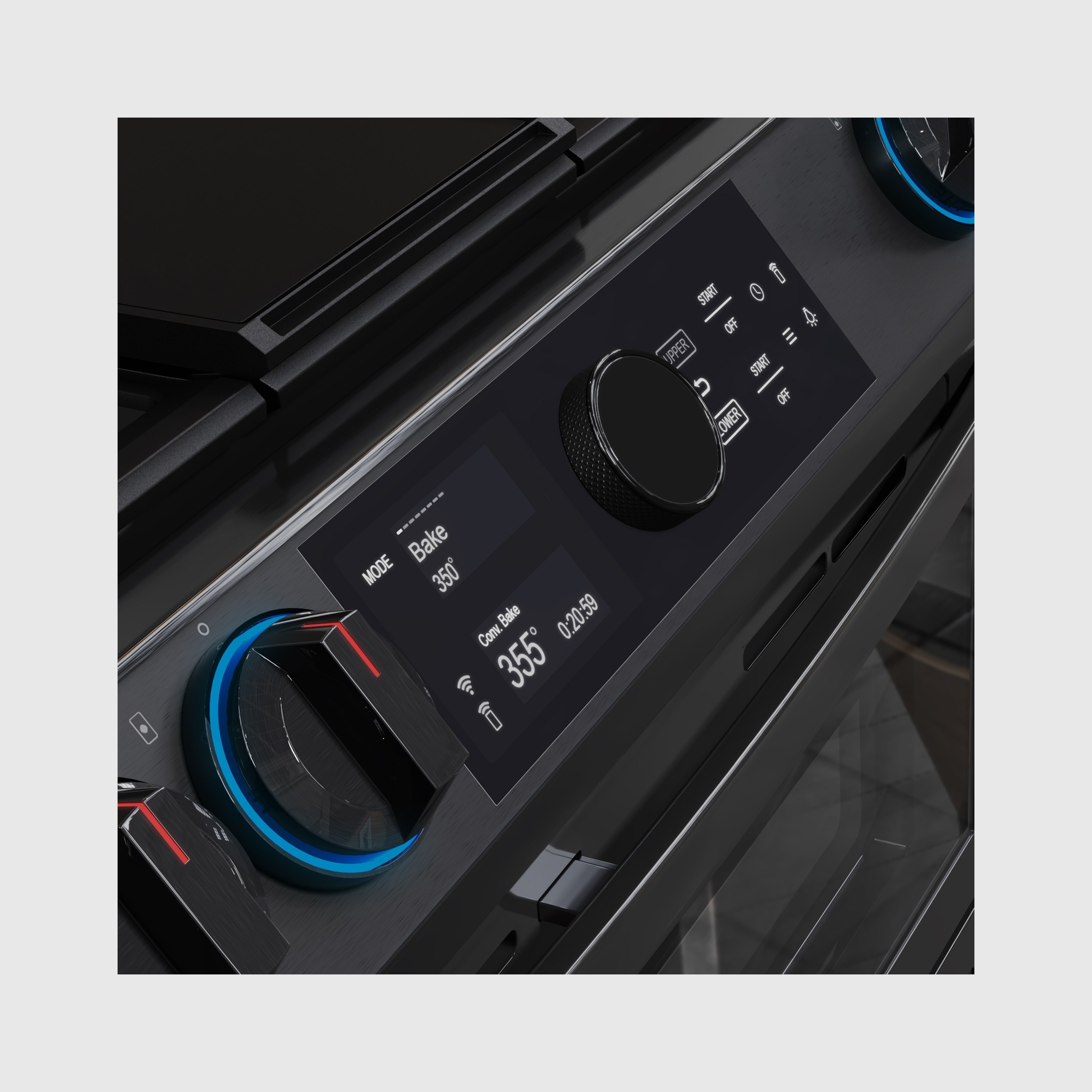 Dual Fuel Range Samsung 3D model CGTrader