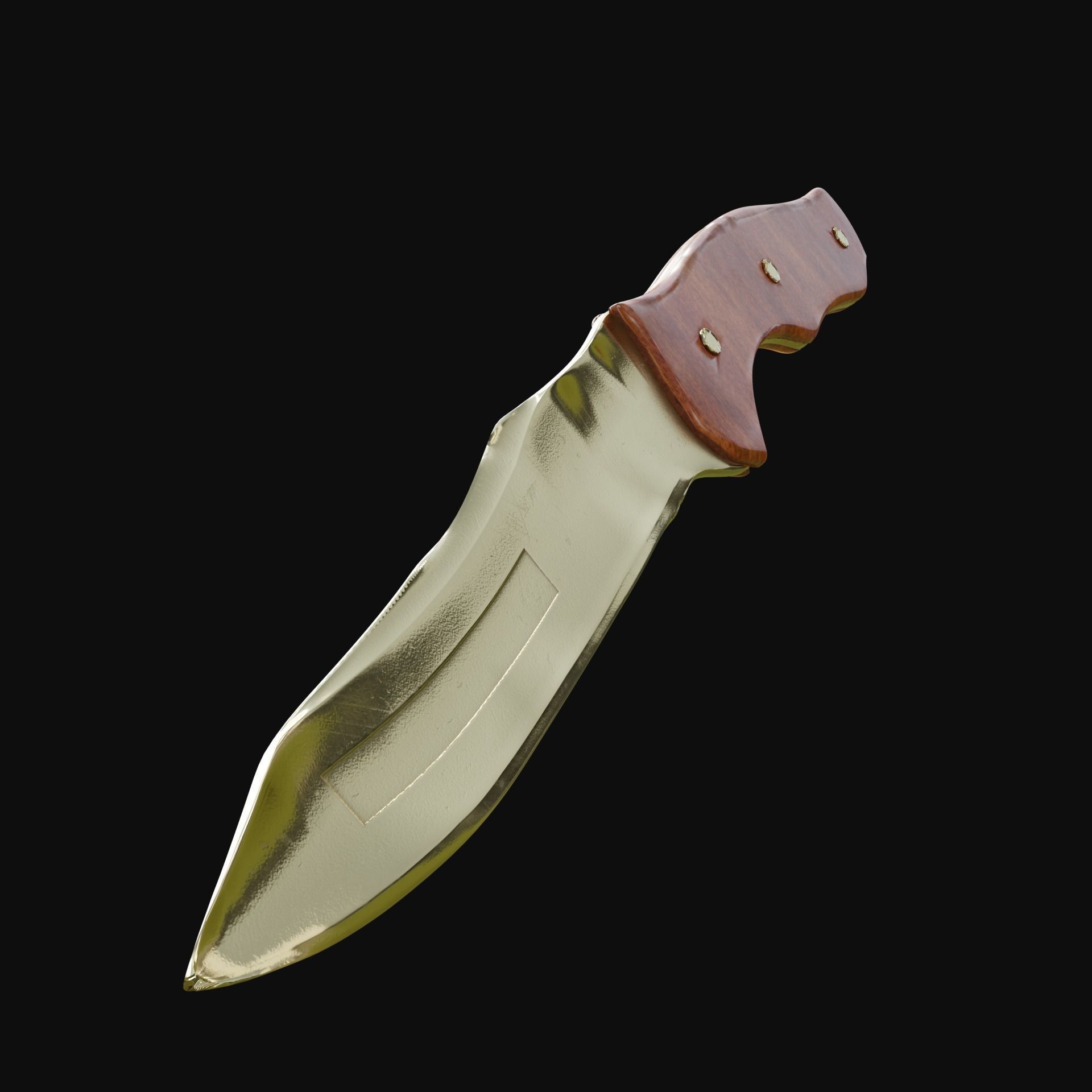 3D model Throwing Knife VR / AR / low-poly | CGTrader