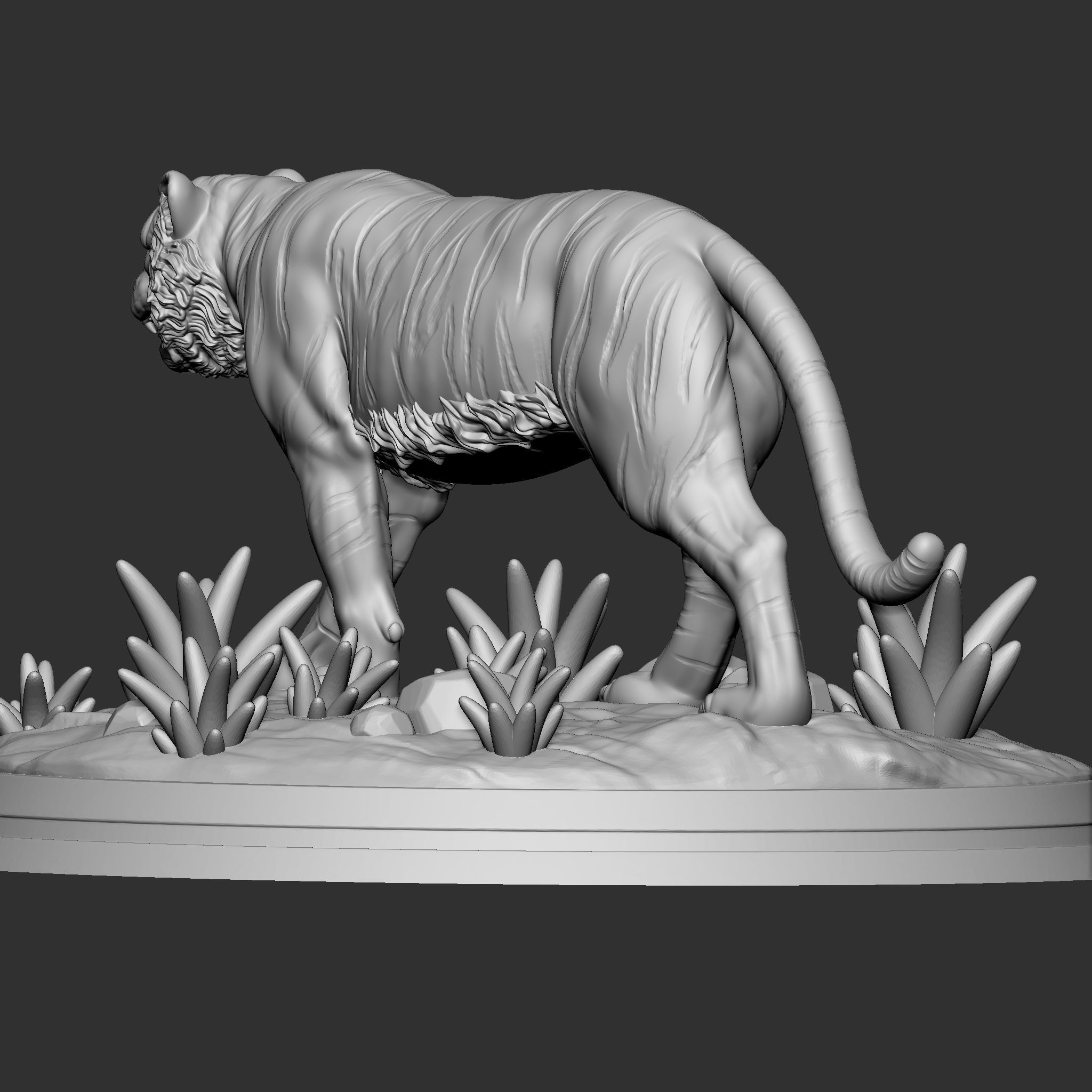 TIGER 3D model 3D printable CGTrader
