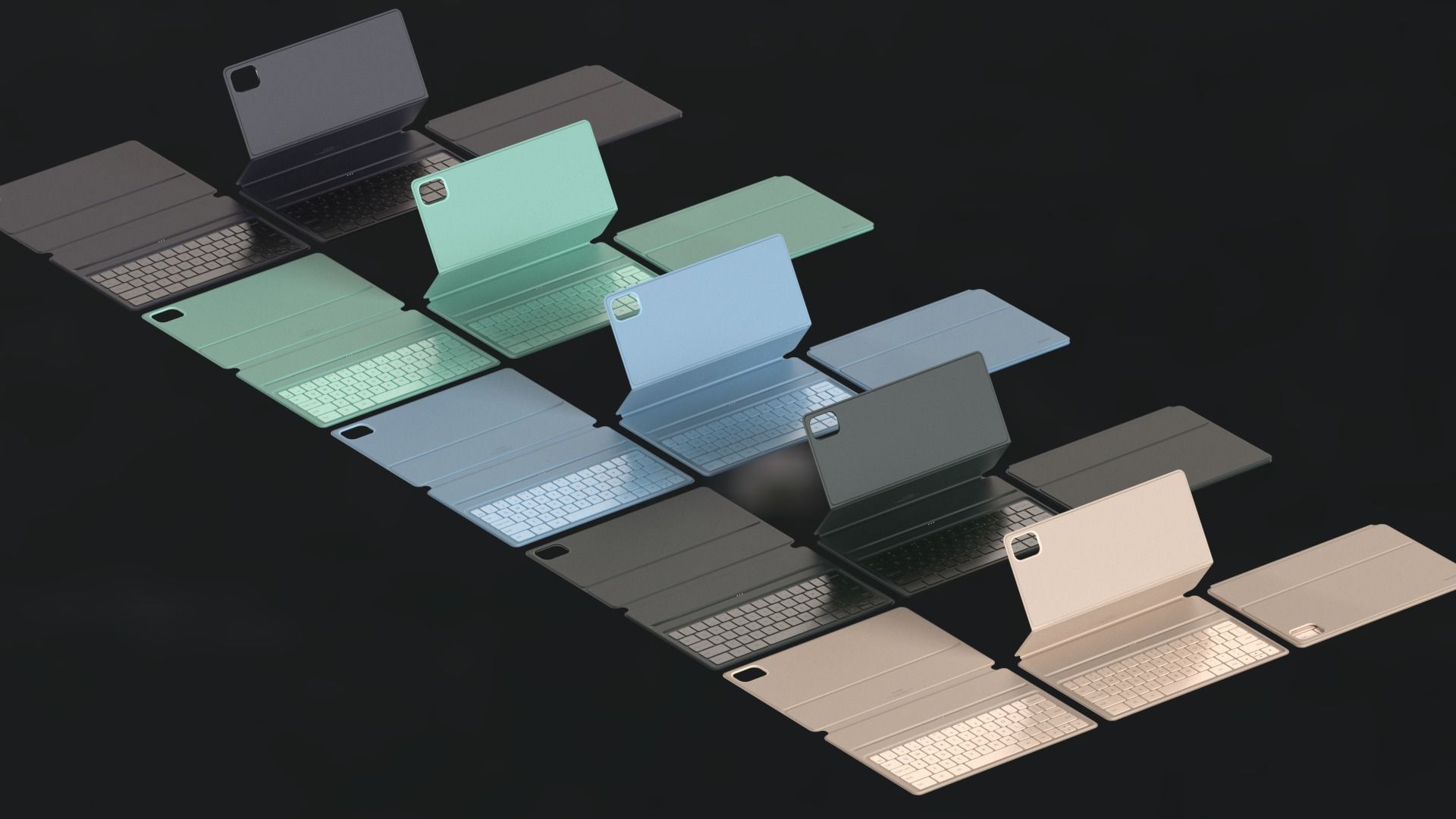 Xiaomi Pad 5 Keyboard Case 3D model CGTrader