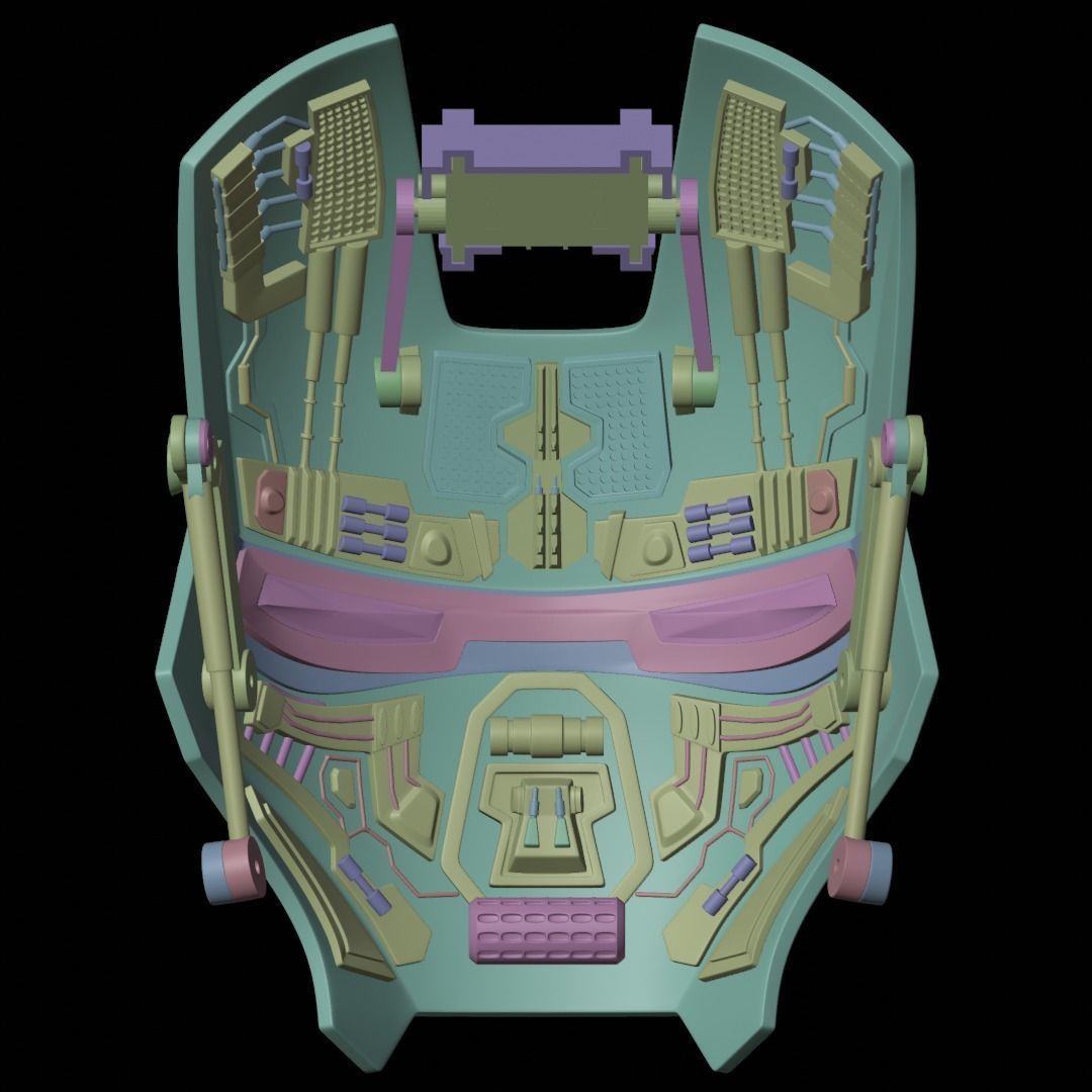 fully motorized Iron man 3d printable model 3D model 3D printable ...