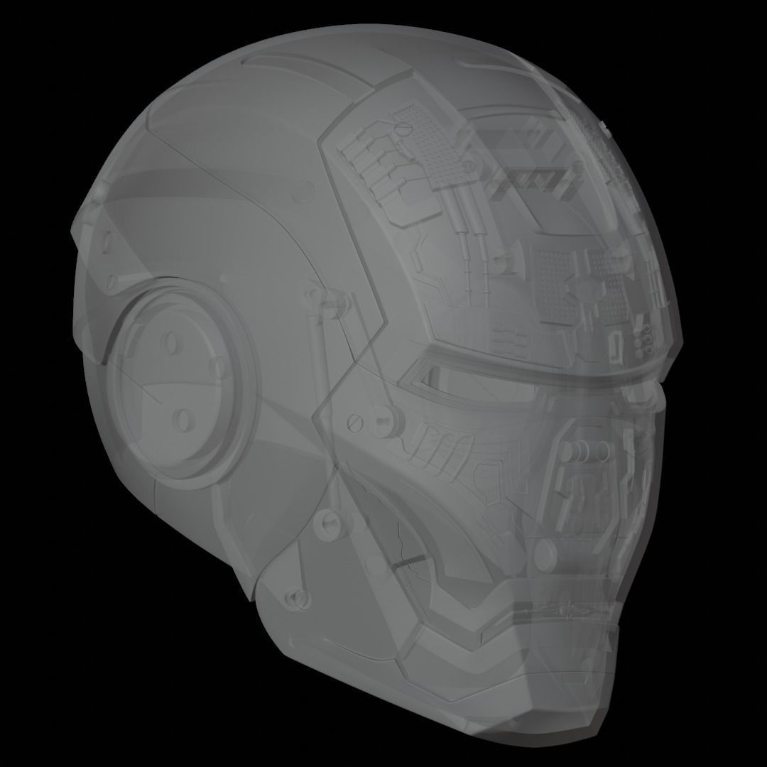 fully motorized Iron man 3d printable model 3D model 3D printable ...