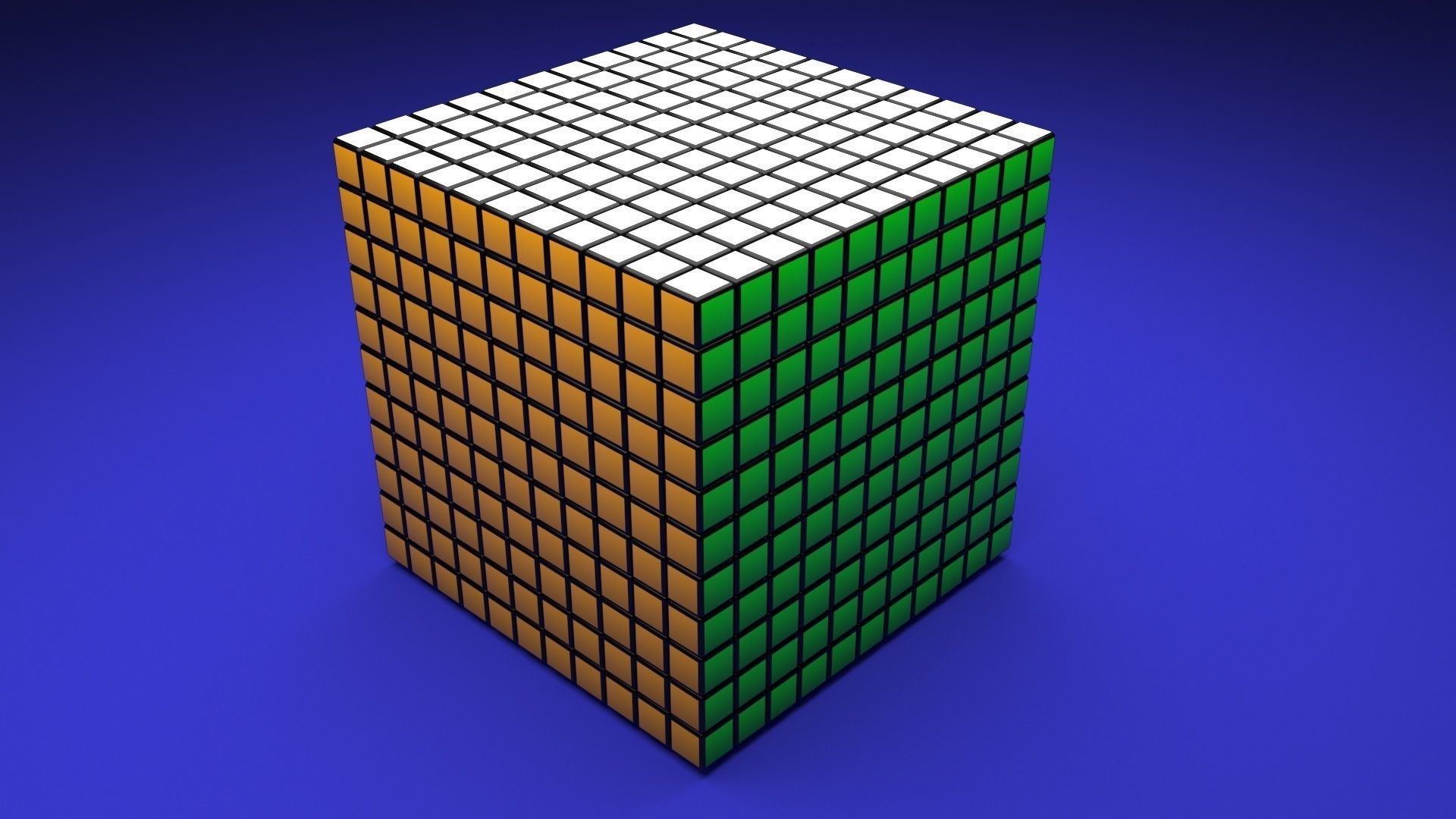 11x11x11 Rubik's Cube Price In India Rubiks Cube 11x11x11 Non Mixed 3D model | CGTrader