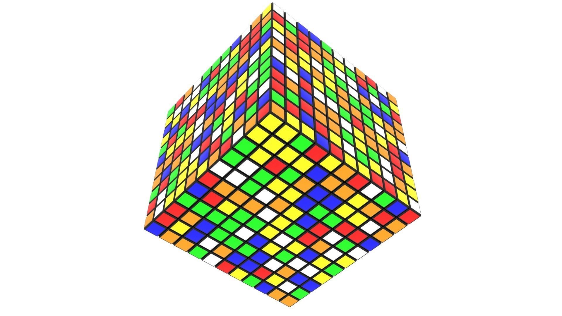 11x11x11 Rubik's Cube Price In India Rubiks Cube 11x11x11 3D model | CGTrader