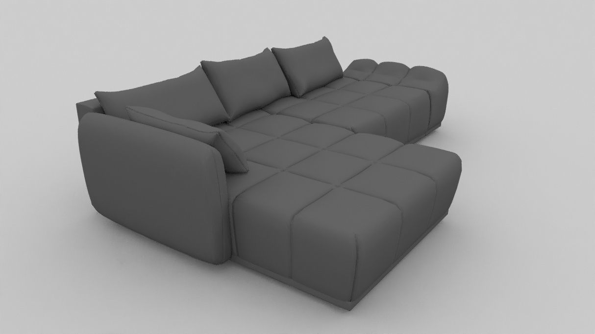 sofa loft 3D model CGTrader