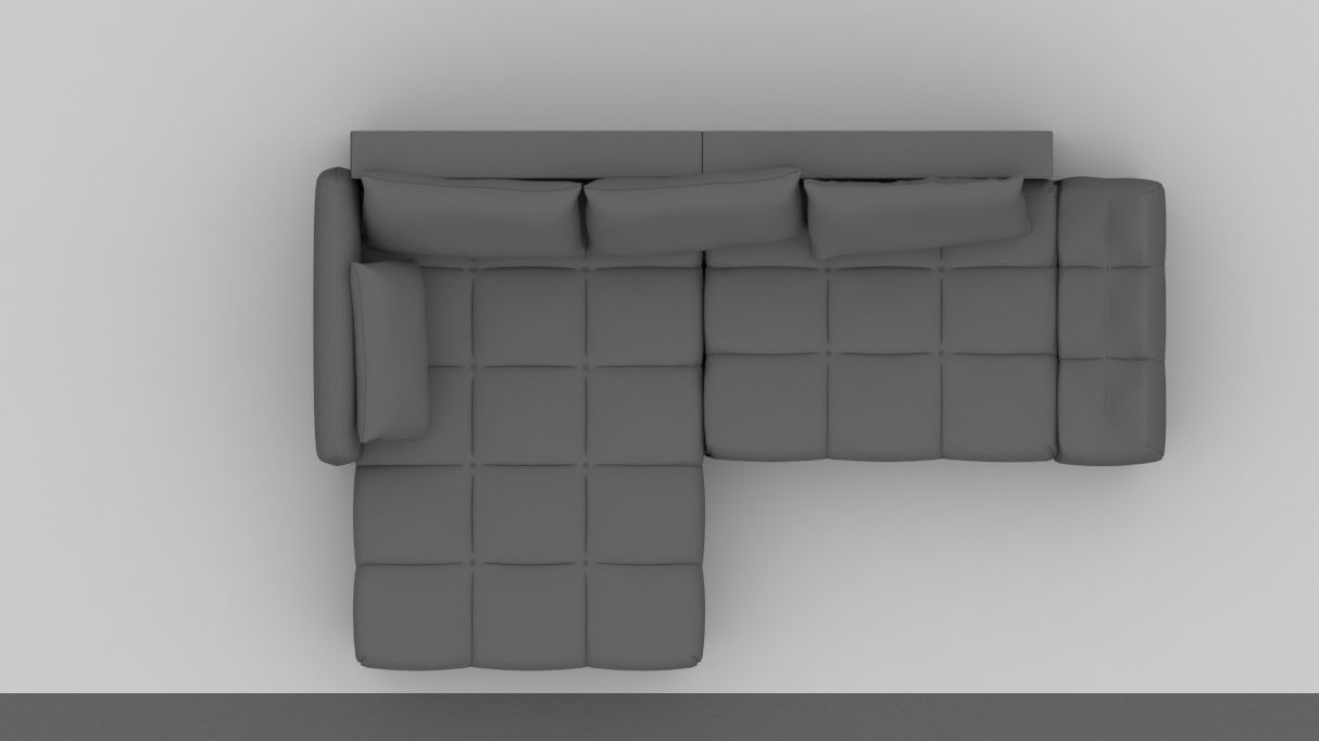 sofa loft 3D model CGTrader
