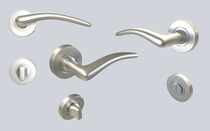 Door Handle for ArchViz Projects - Style E015