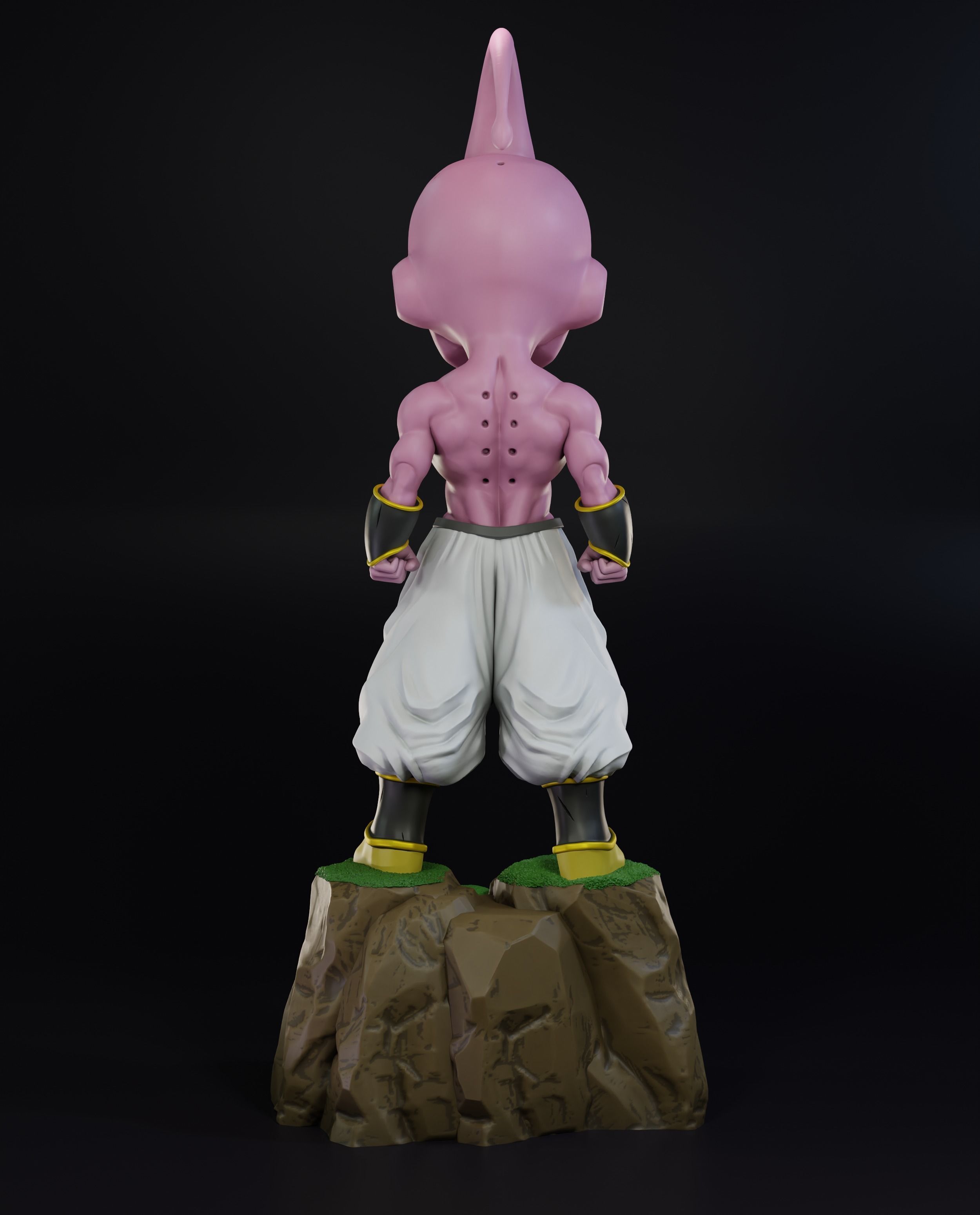Kid Buu 3D model 3D printable | CGTrader
