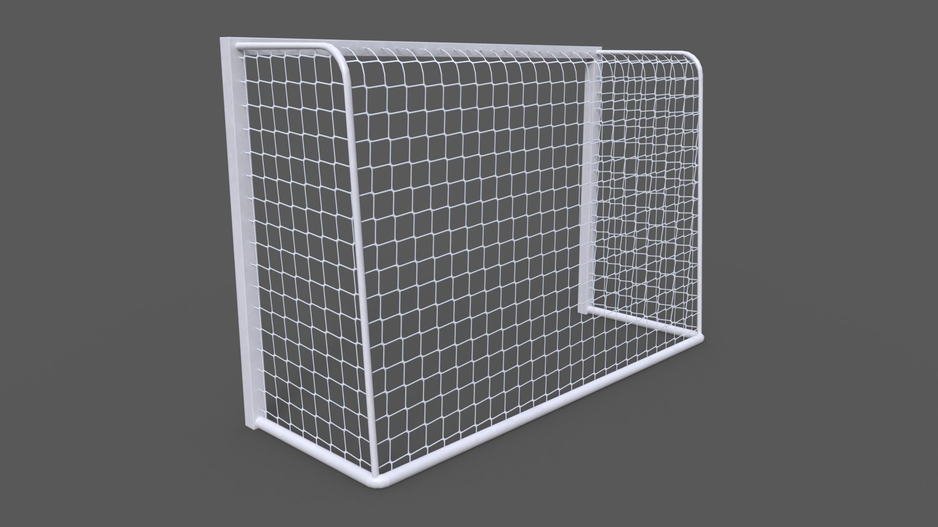 3D model PBR Soccer Football Goal Post Z VR / AR / lowpoly CGTrader