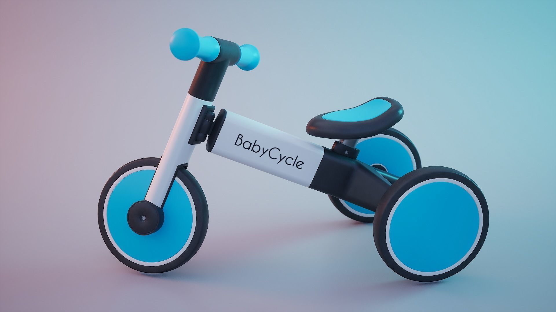 Baby Tricycle 3D model CGTrader