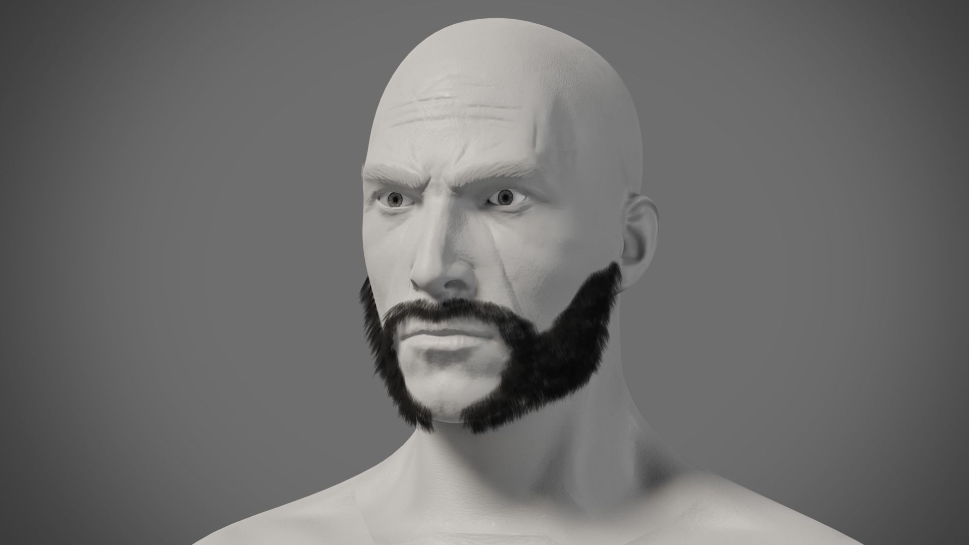 3D model Professional Realtime Beard Pack VR / AR / low-poly | CGTrader