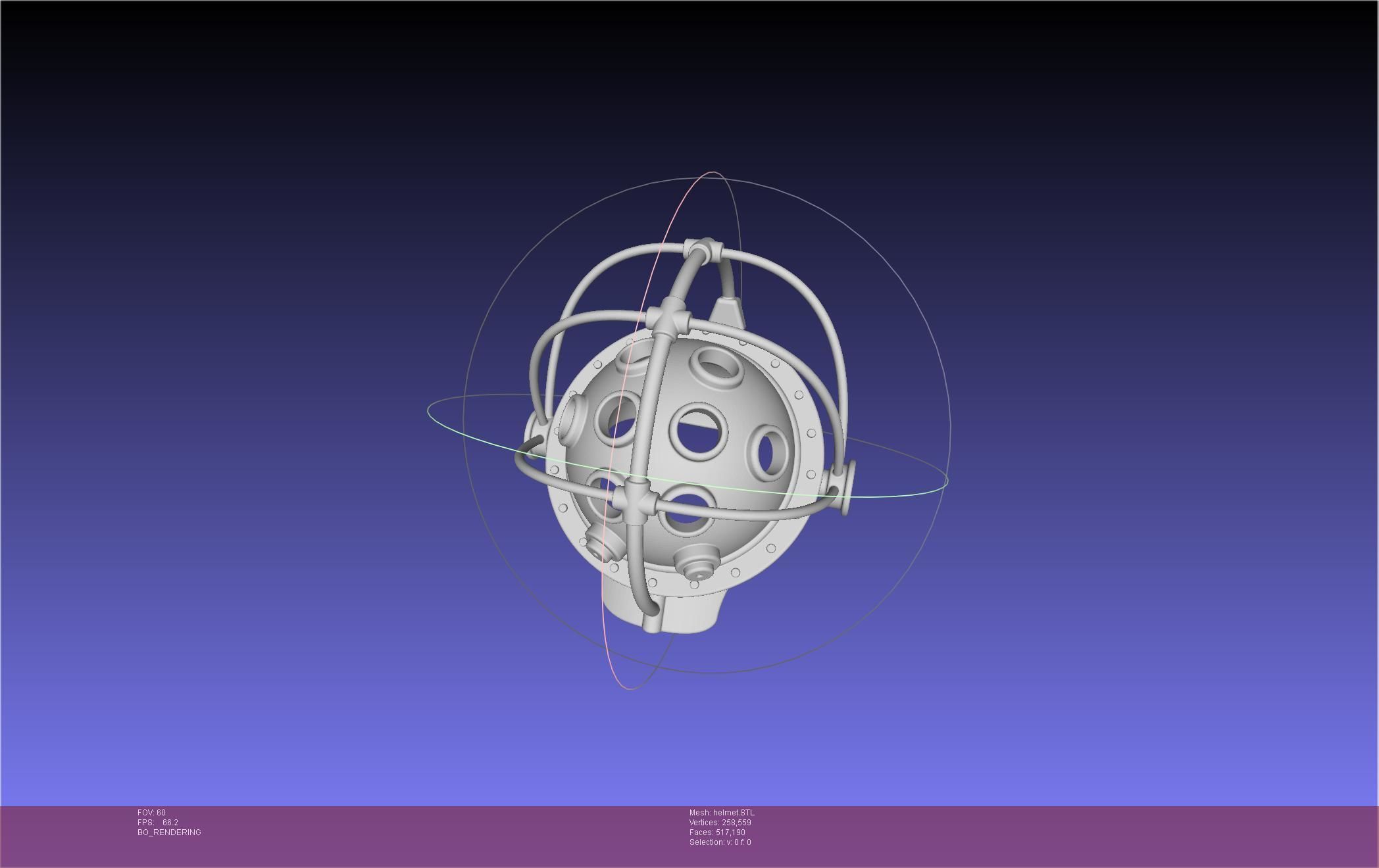 Bioshock Big Daddy Helmet 3D model 3D printable | CGTrader