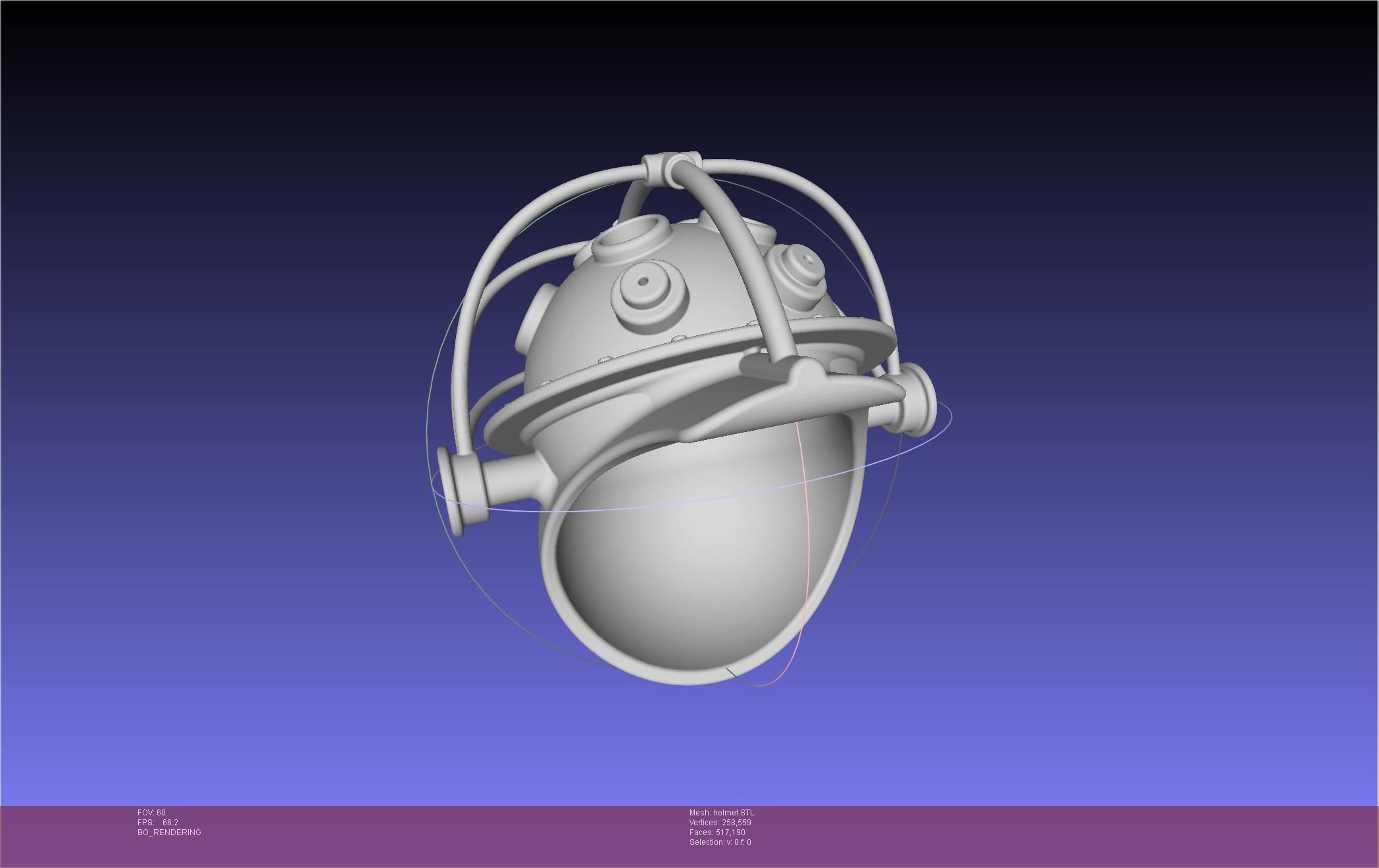 Bioshock Big Daddy Helmet 3D model 3D printable | CGTrader