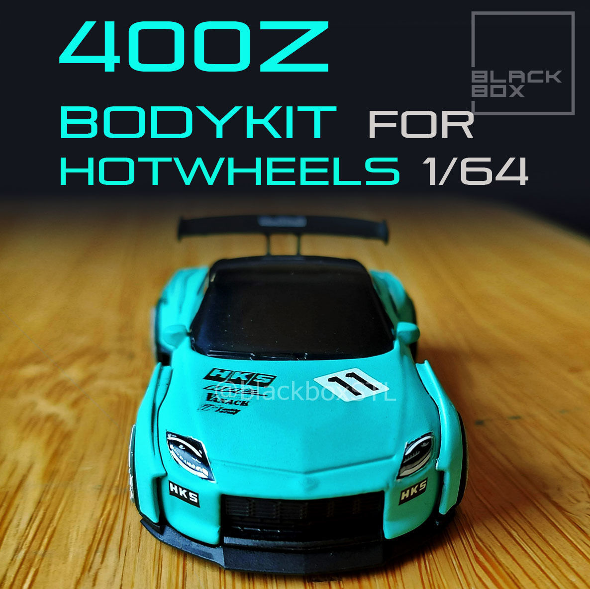 400Z BODYKIT For Hotwheels 164th 3D model 3D printable CGTrader