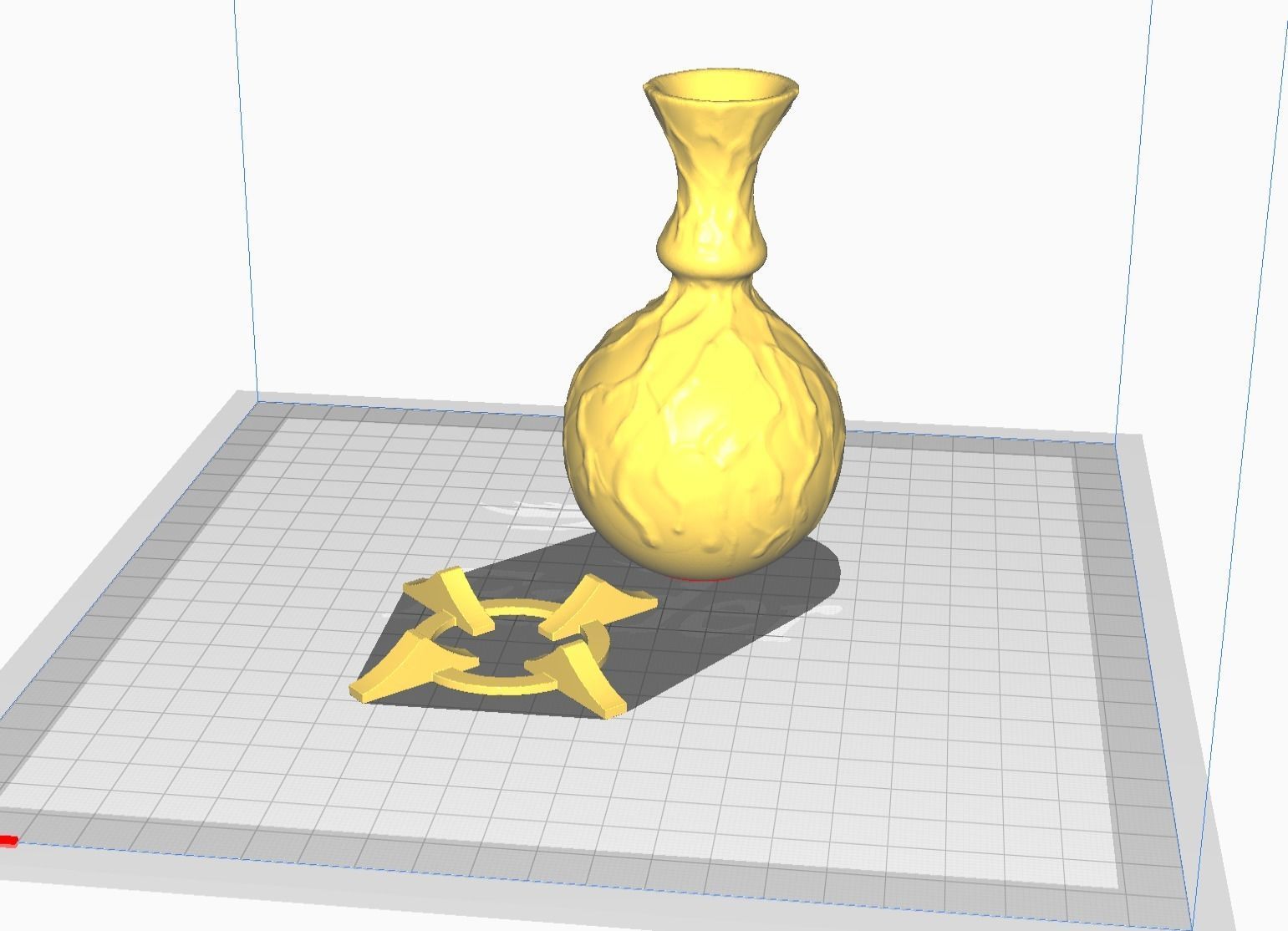 Flask of Crimson Tears with stand Elden Ring 3D model 3D printable