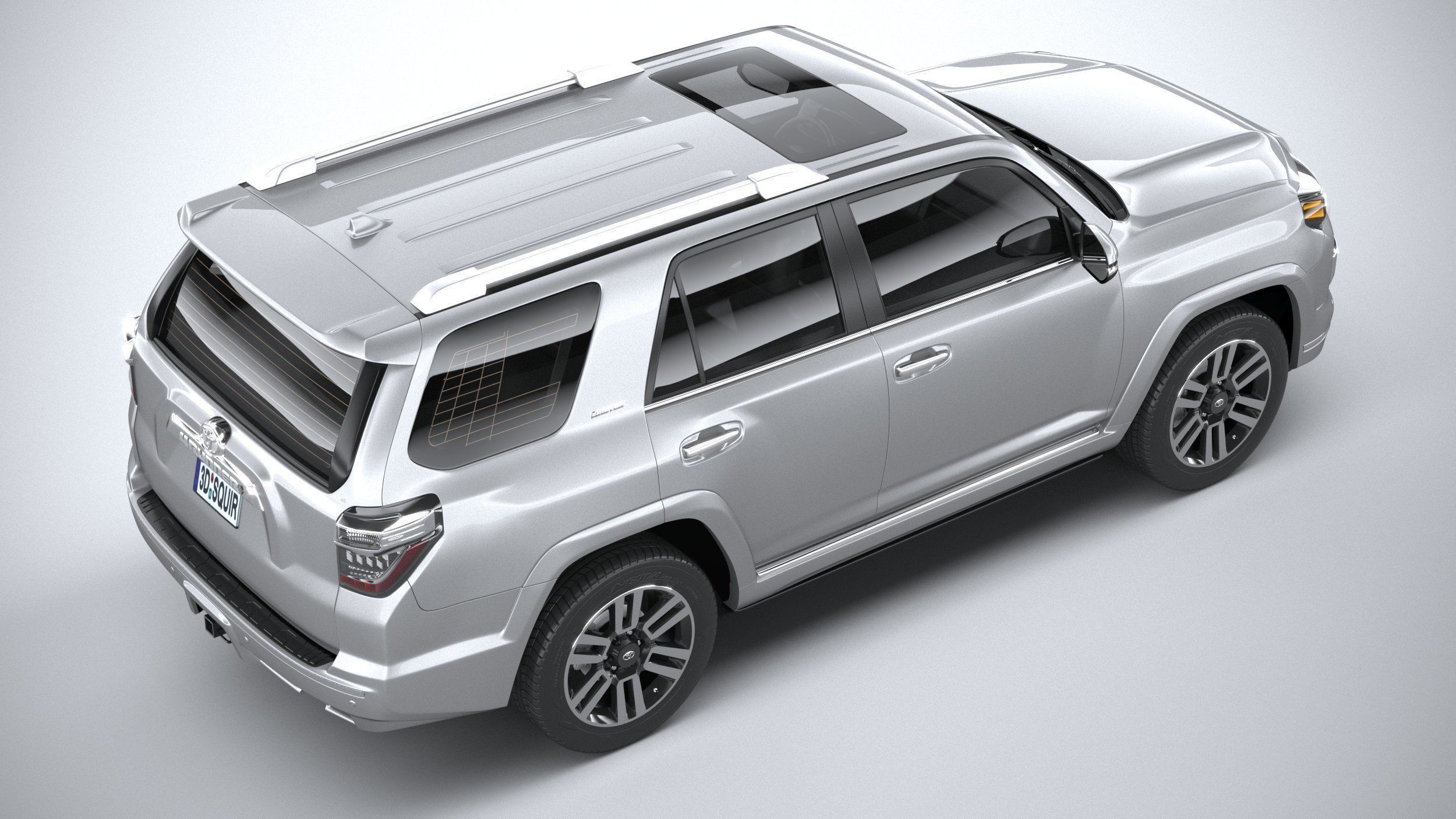 Toyota 4Runner Limited 2023 3D model CGTrader