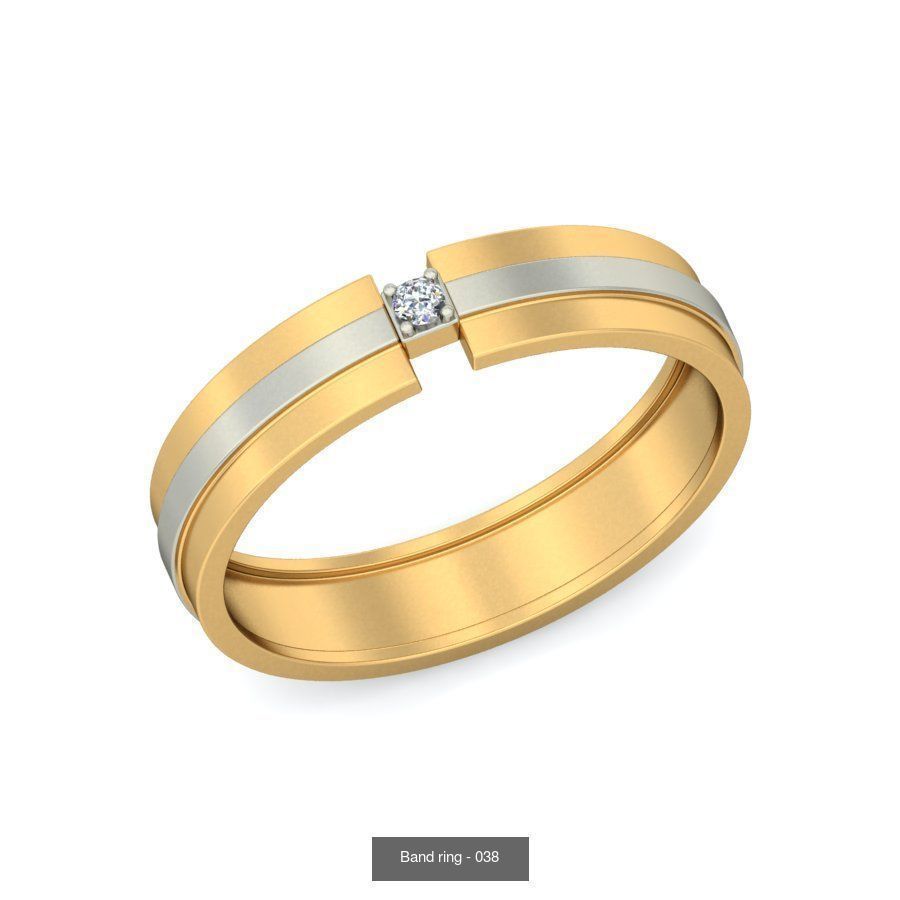 49 Classic Gold Bands collection CGTrader