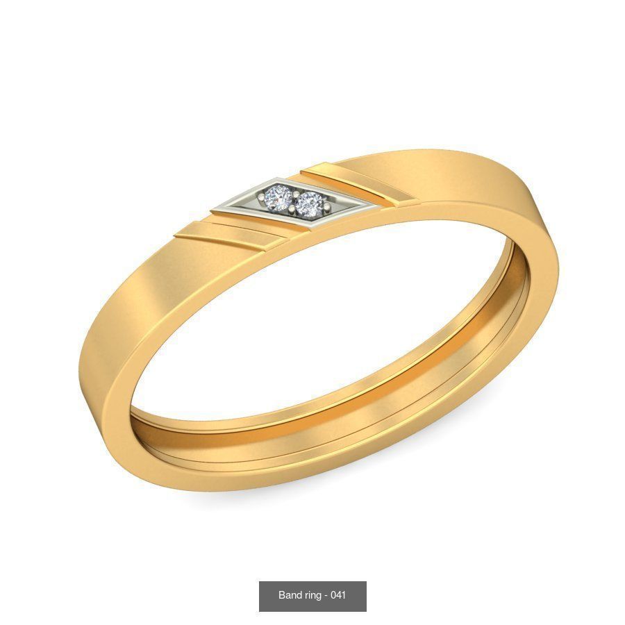 49 Classic Gold Bands collection CGTrader