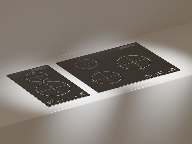 Induction Cooktop free VR / AR / lowpoly 3D model CGTrader