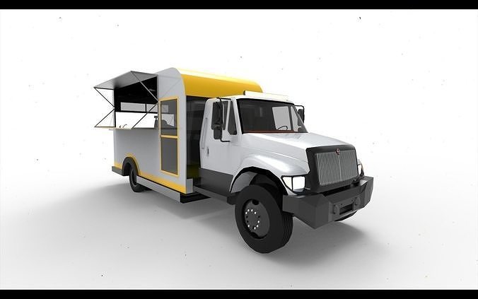 Food Truck 3D model | CGTrader