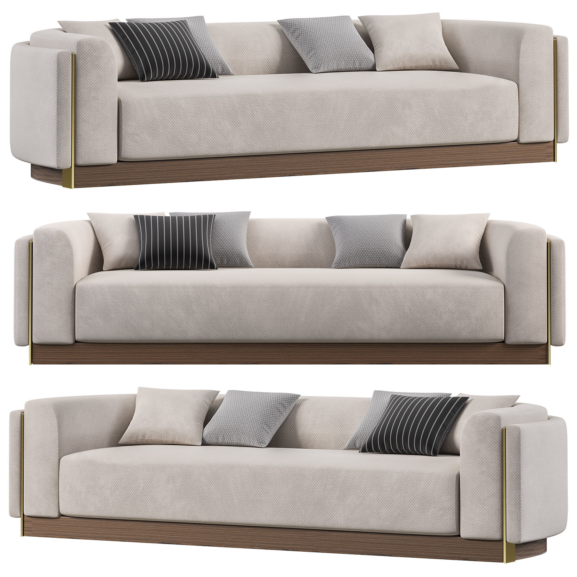 WELLINGTON SOFA by laskasas 3D model CGTrader