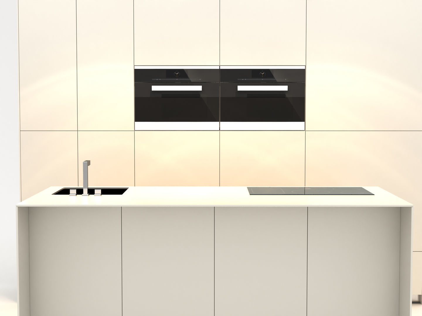 Kitchen Island Setup 3D model | CGTrader