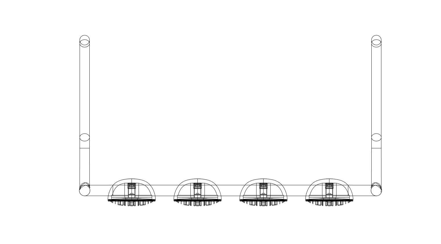 Printable roll cage light bar 3D model 3D printable | CGTrader