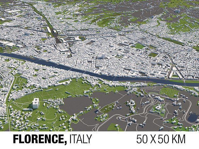 florence-italy-50x50km-3d-city-map-3d-model-cgtrader