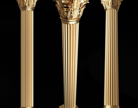 Animated Column 3D Models | CGTrader