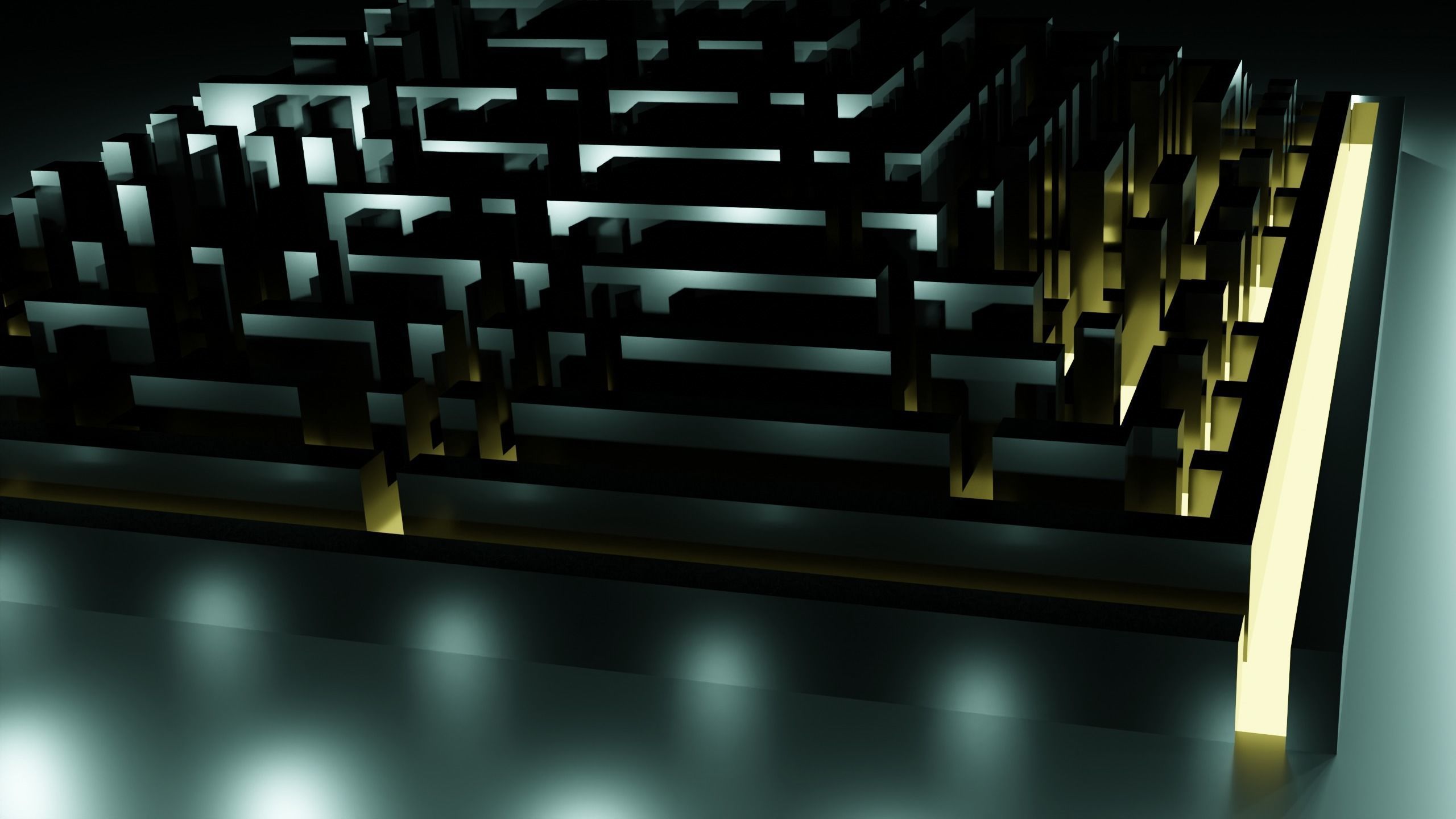 3D model Pyramid Maze Low Poly VR / AR / low-poly | CGTrader
