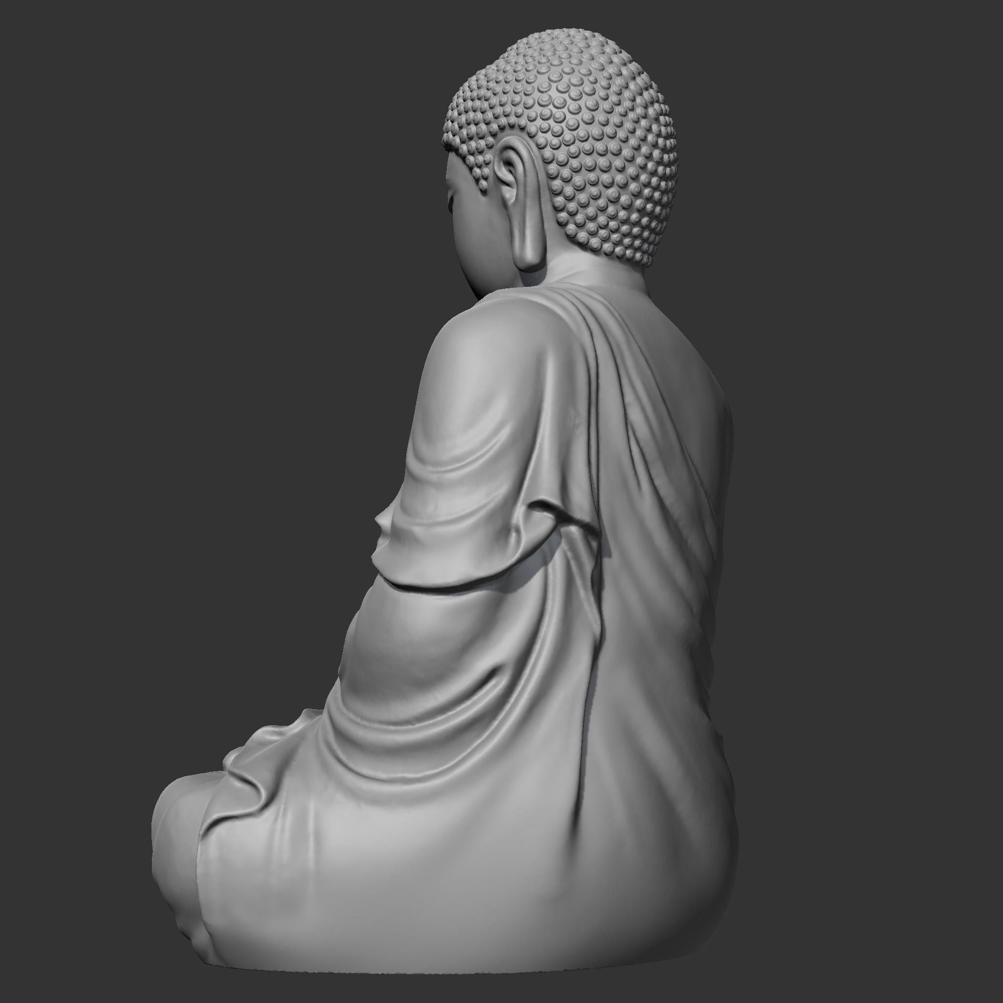 Buddha 3D print model statue 3D model 3D printable | CGTrader