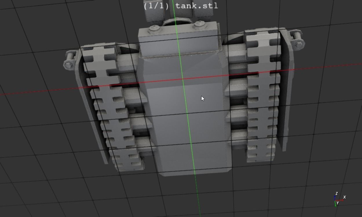 sci fi electronic tank 3D model 3D printable | CGTrader