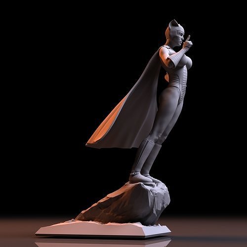 Catwoman 3D Model 3D Printable CGTrader catwoman-3d-model-3d-printable-cgtrader