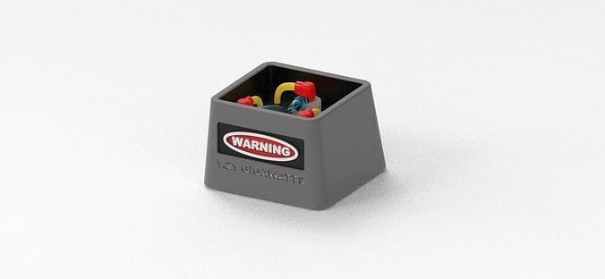 Back to the Future Flux Capacitor - Keycap - 3D Model File STL 3D model ...