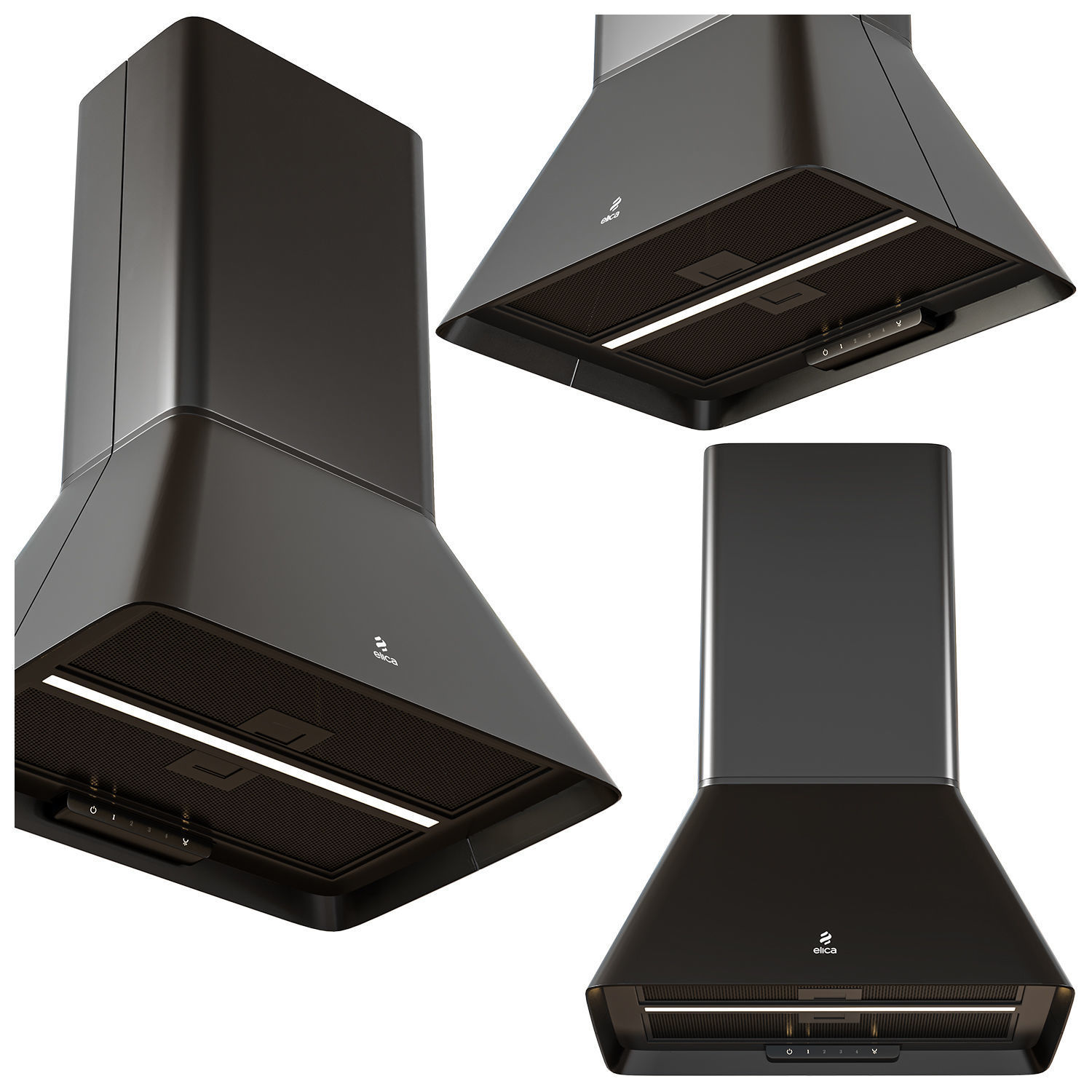 Elica Appliances Set1 3D model CGTrader