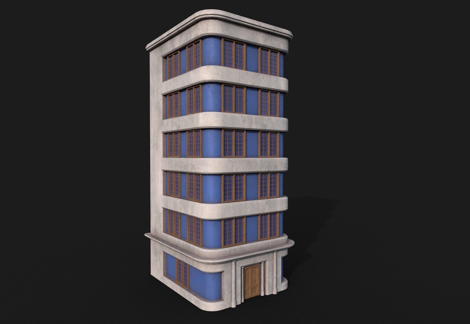 3D model Building VR / AR / low-poly | CGTrader
