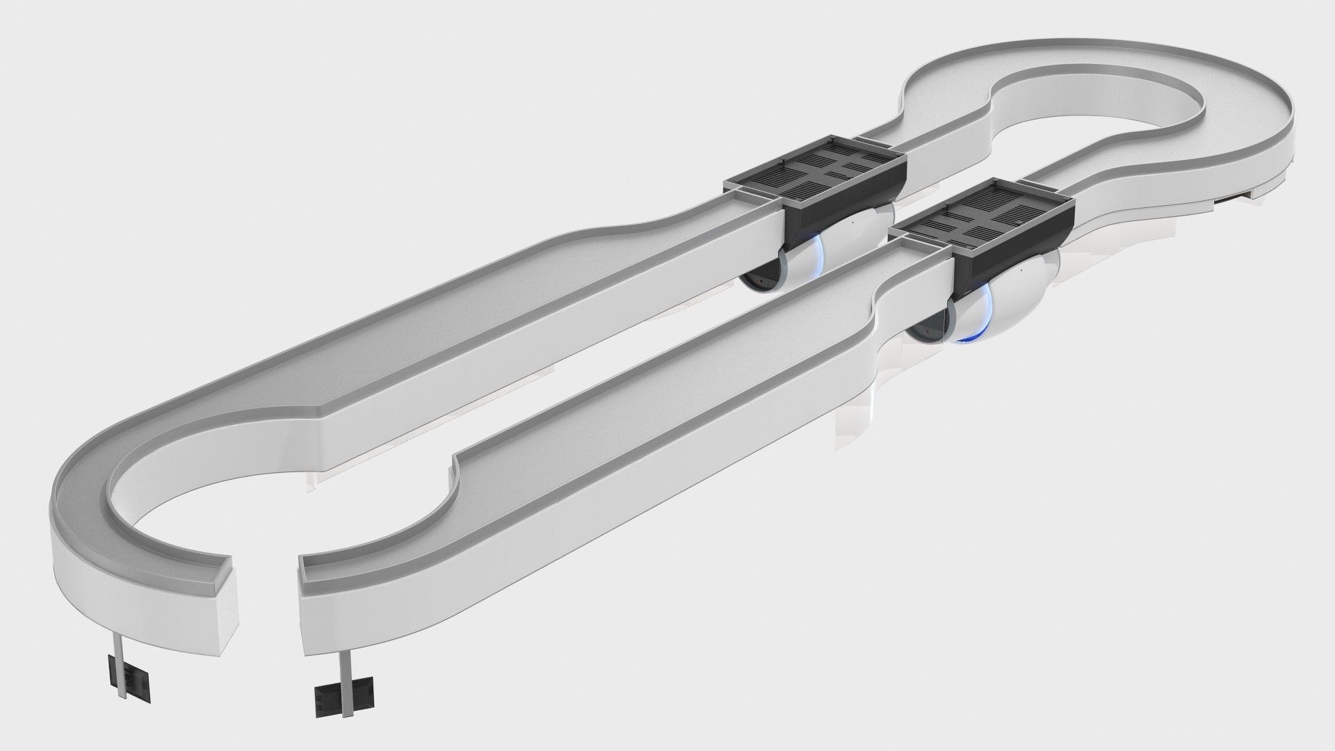 Security System Airport 3D Scanner 3D model CGTrader
