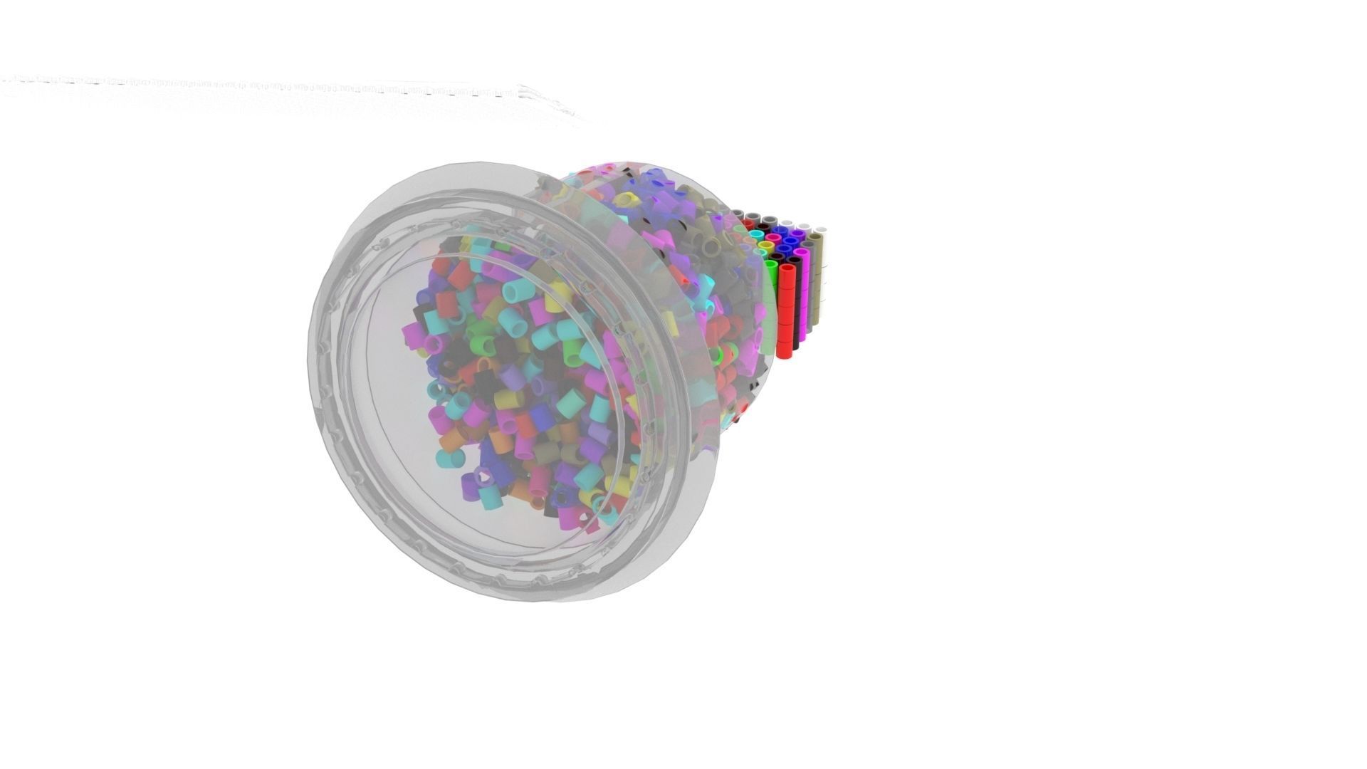 Hama Beads 3D model | CGTrader