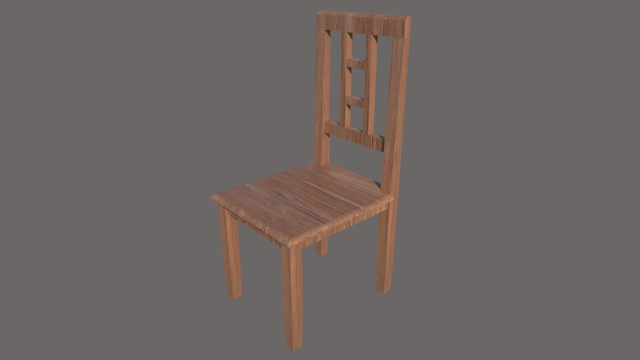 Modern Basic Chair free 3D model | CGTrader