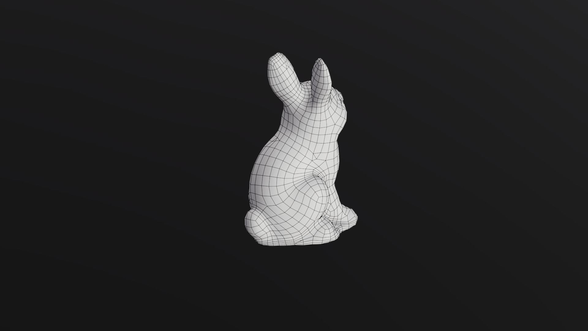 3D model Rabbit statue photogrammetry VR / AR / low-poly | CGTrader