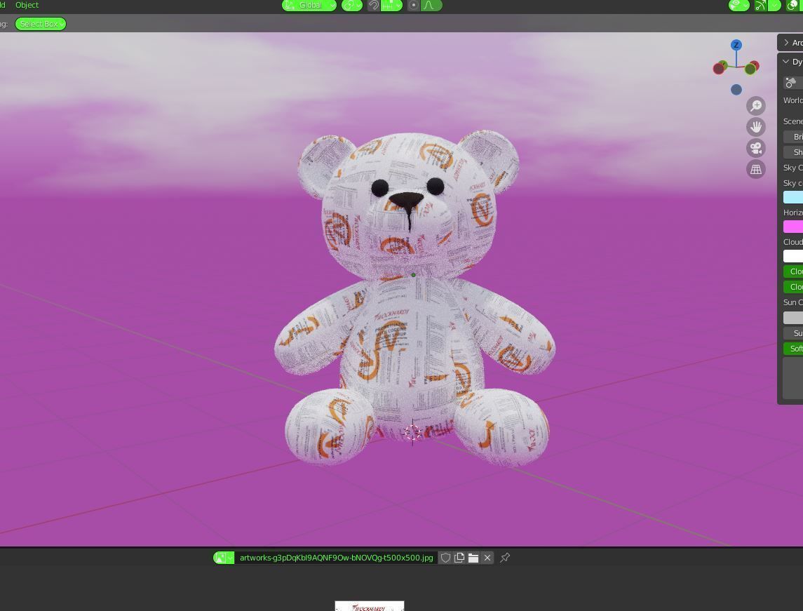 3D model Wockhardt Teddy Bear VR / AR / low-poly | CGTrader