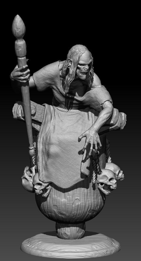 Baba Yaga 3D STL Printable 3D model 3D printable | CGTrader