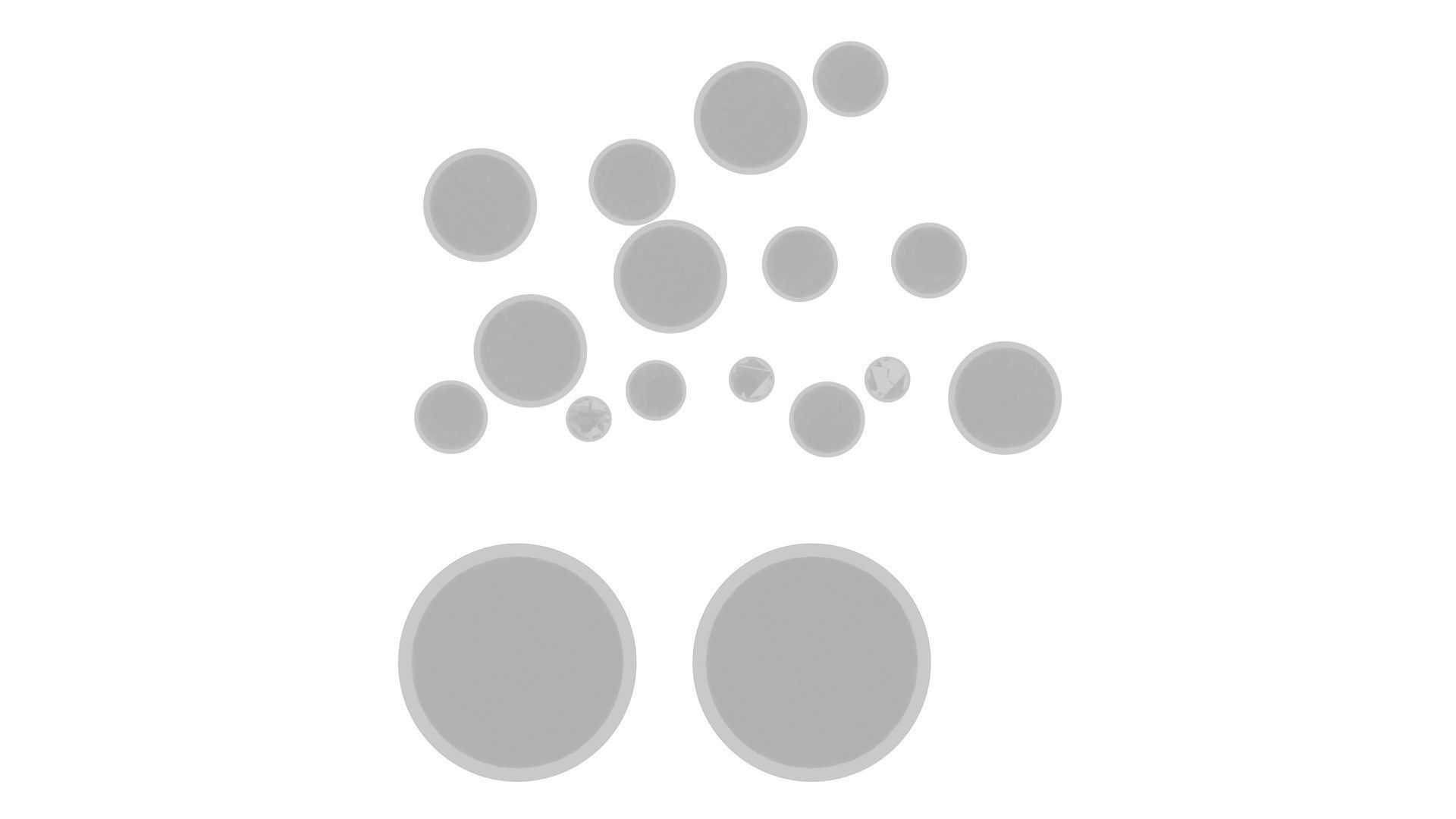 Google Eyes Set 3D model CGTrader