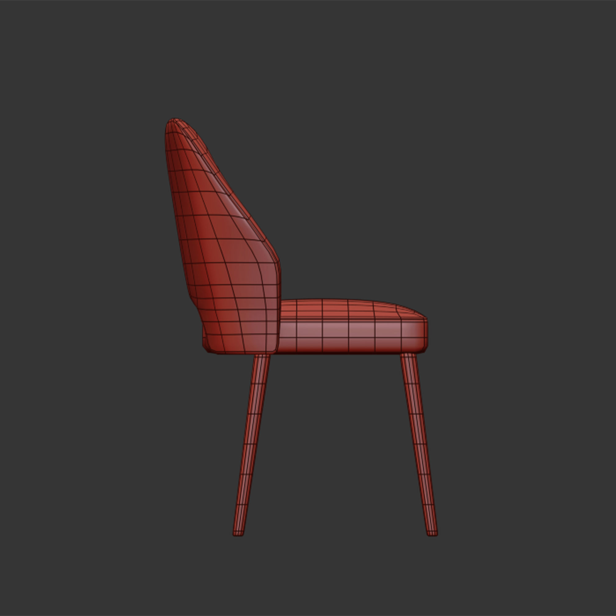 Opera Chair by collinet sieges 3D model | CGTrader