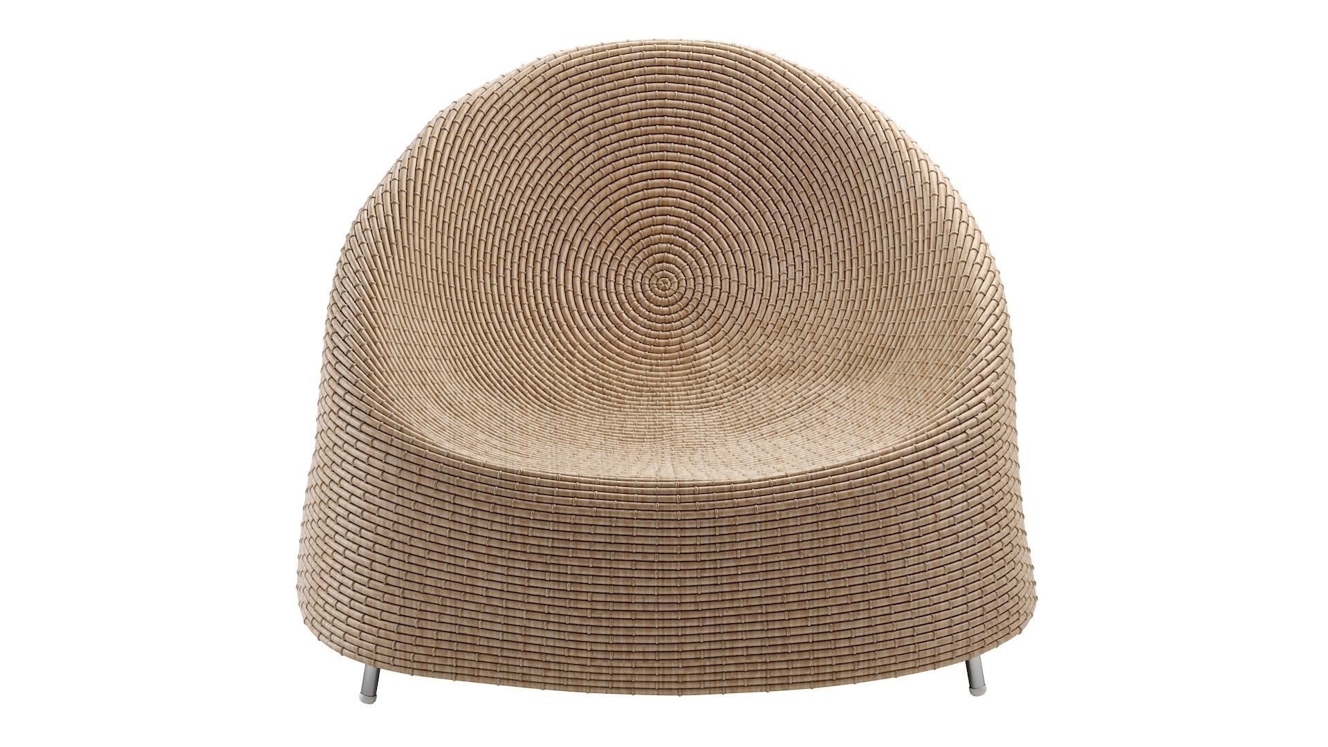 Paola Lenti Afra Outdoor Chair 3D model CGTrader